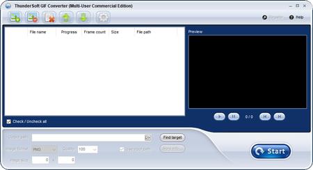 ThunderSoft GIF to PNG Converter 4.1.0