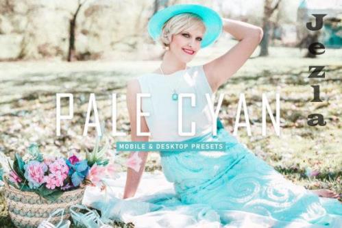 Pale Cyan Mobile & Desktop Lightroom Presets - 1800007