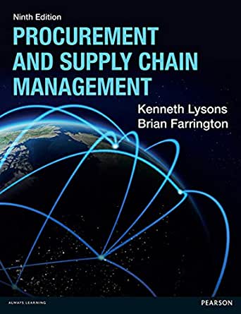 Lysons & Farrington - Procurement and Supply Chain Management 10th edition