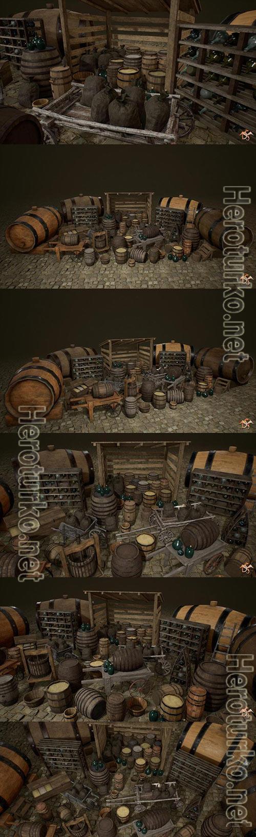 Medieval Props Cellar Medieval Props Cellar