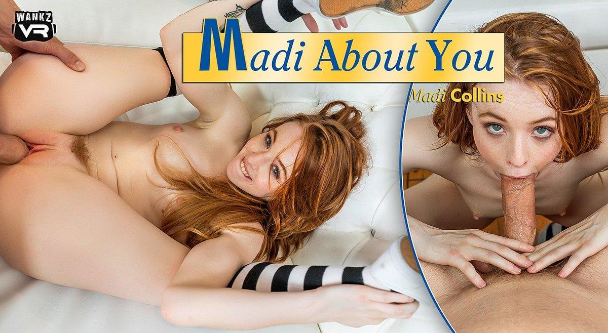 [WankzVR.com] Madi Collins (Madi About You / 14.01.2022) [2022 г., Big Cocks, Blowjob, College, Couples, Cowgirl, Cum On Face, Doggy Style, Handjob, Missionary, Pussy Masturbation, Redhead, Reverse Cowgirl, Small Tits, Spanking, VR, 7K, 3600p] [Oculu ]