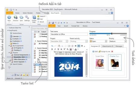 Easy Projects Outlook Add-In for Desktop 3.5.4.0