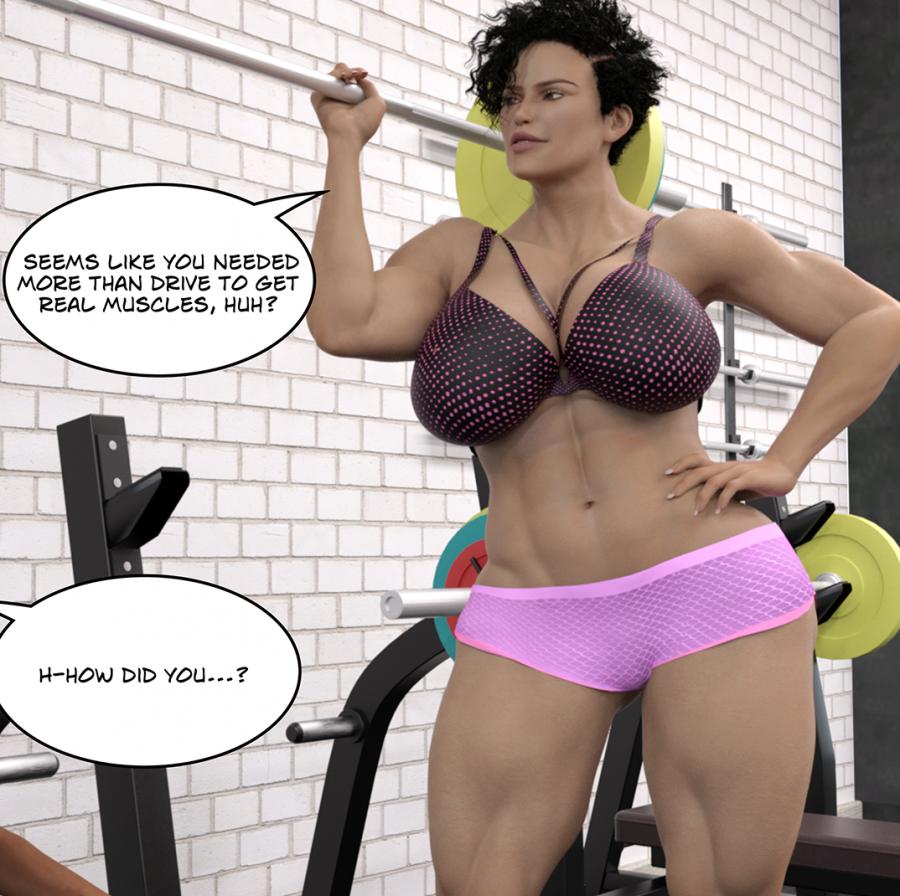 BacchusComics - Gym Attribute Theft 3D Porn Comic