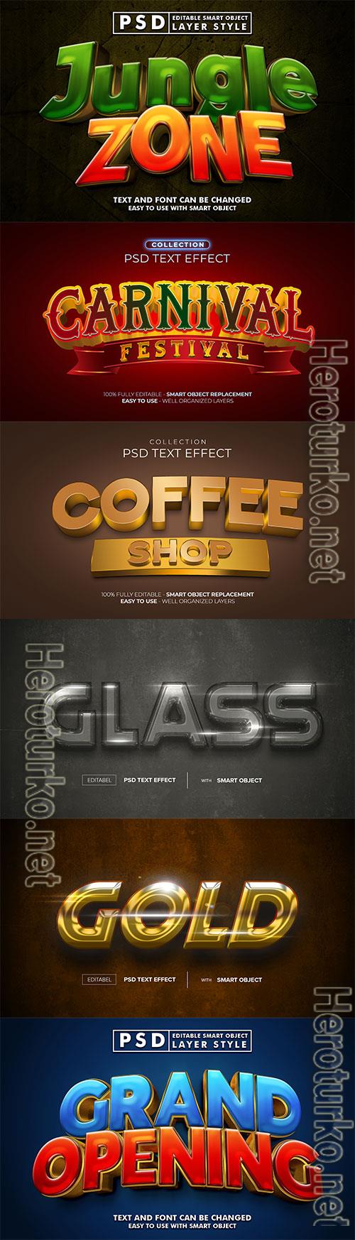 Psd text effect set vol 134