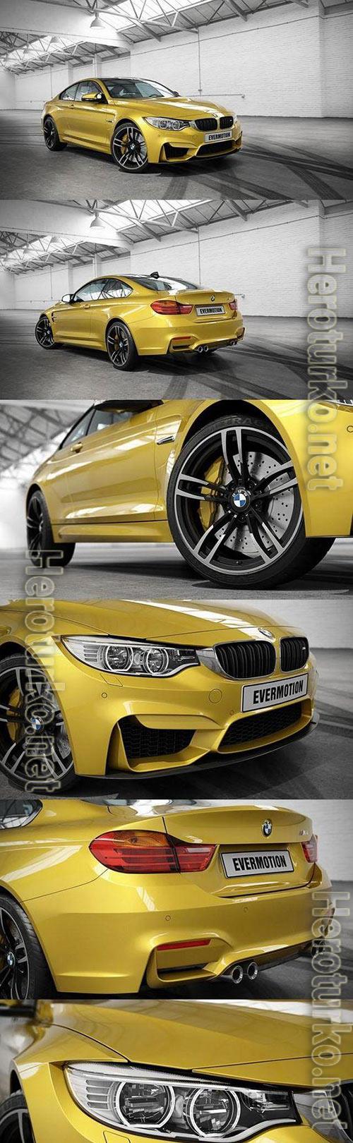 BMW M4 3D Model BMW M4 3D Model