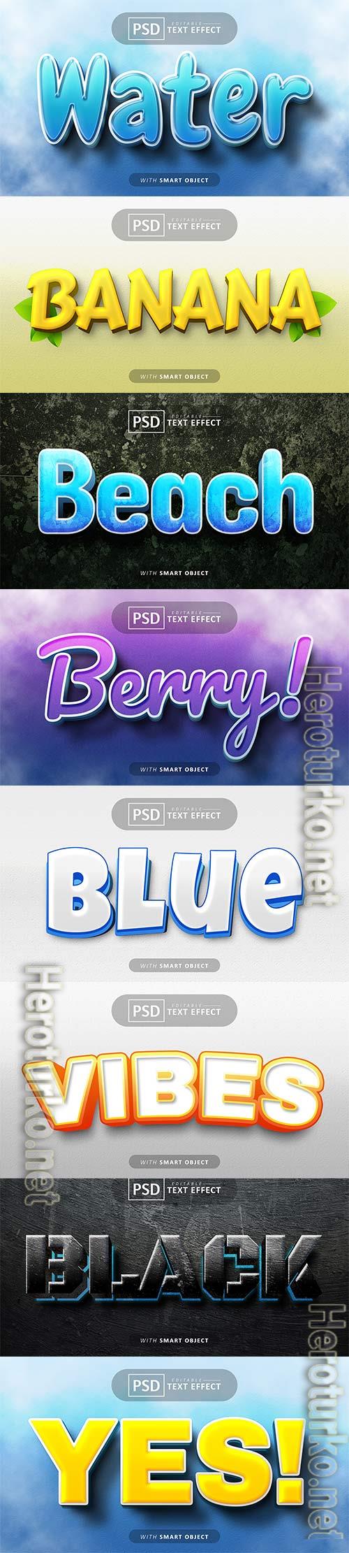 Psd text effect set vol 126
