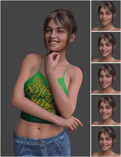 VENUS SMILE FOR GENESIS 8 FEMALE