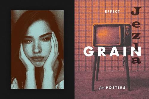 Grain Photo Effect for Posters - 6938941