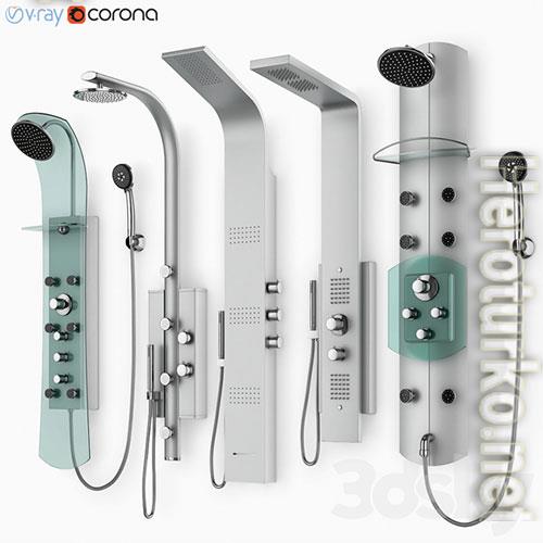 Hydromassage panels Ravak set 21