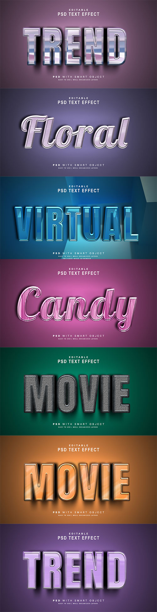 Psd text effect set vol 43