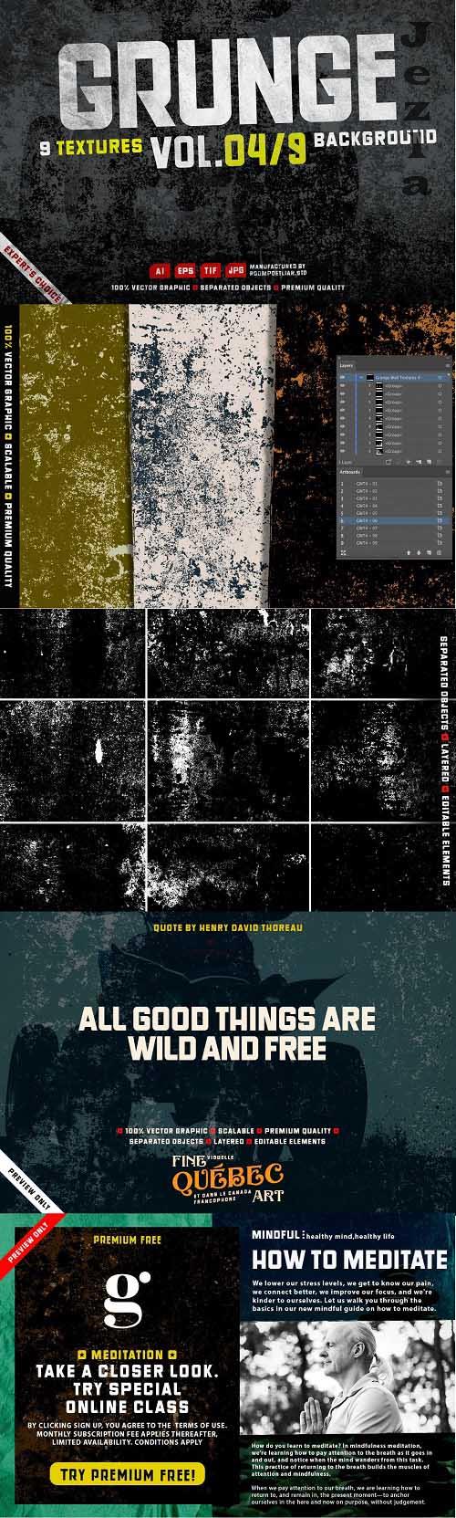 Grunge Wall Textures Co.04