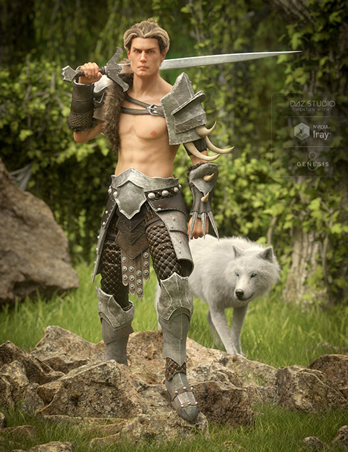 Beast Master Outfit for Genesis 8 Male