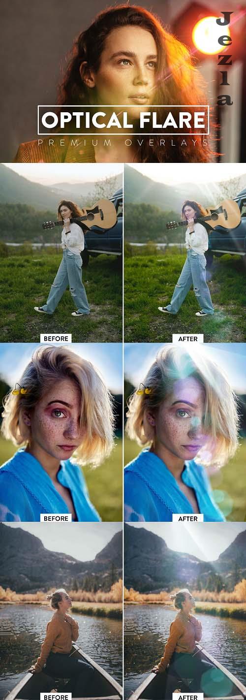 50 Optical Flare Overlay - 6453658