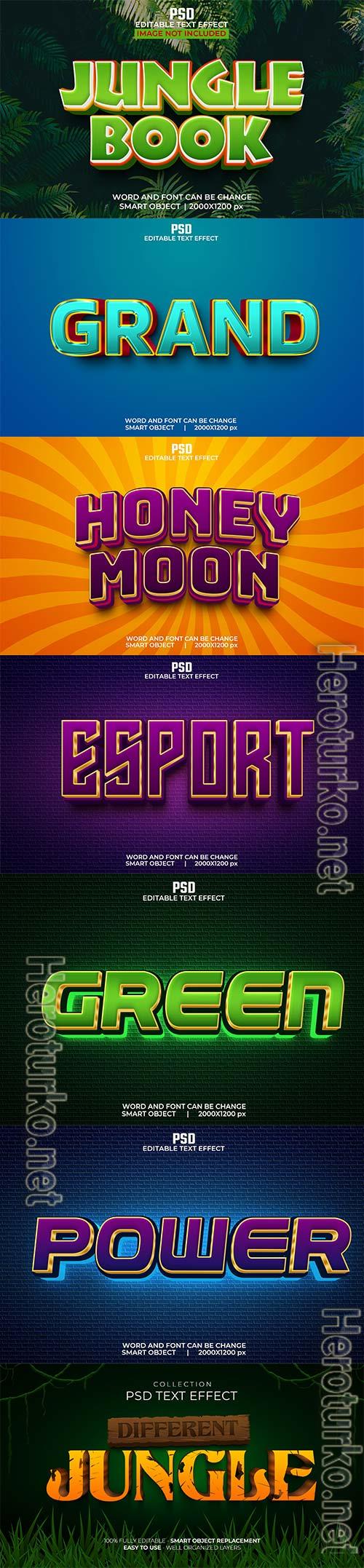 Psd text effect set vol 147 Psd text effect set vol 147