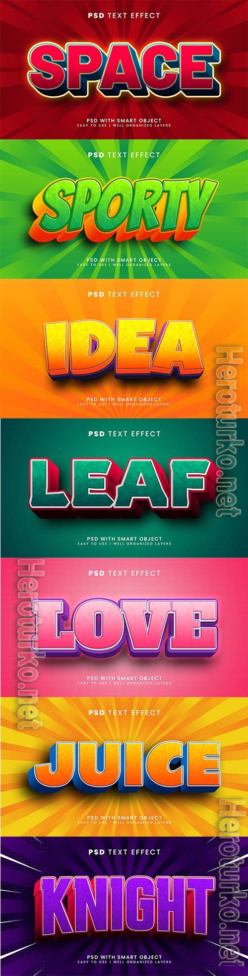 Psd text effect set vol 149 Psd text effect set vol 149