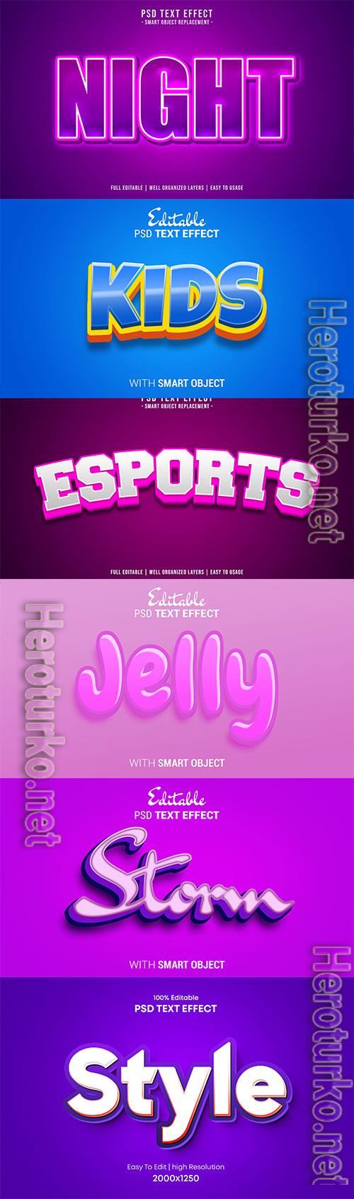 Psd text effect set vol 142