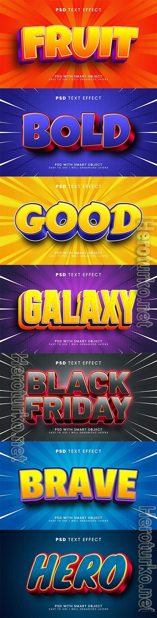 Psd text effect set vol 148