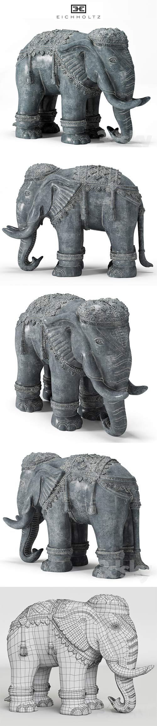 3D Models EICHHOLTZ ELEPHANT XL