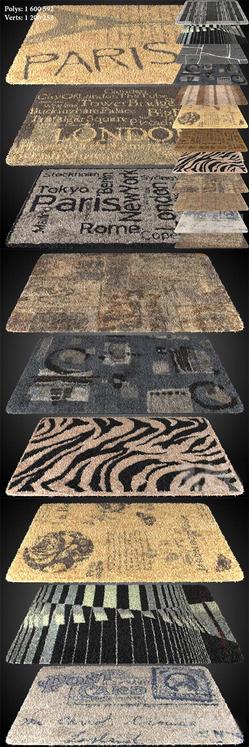 A selection of carpets 1600h2300 (15 pcs.)