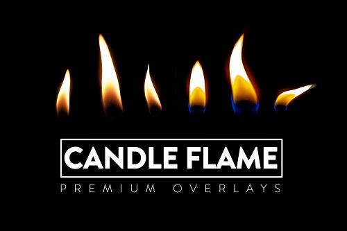 36 Candle Flames Overlays - 6398570