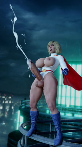TunnoFun - Power Girl Poster Set (DC) 3D Porn Comic