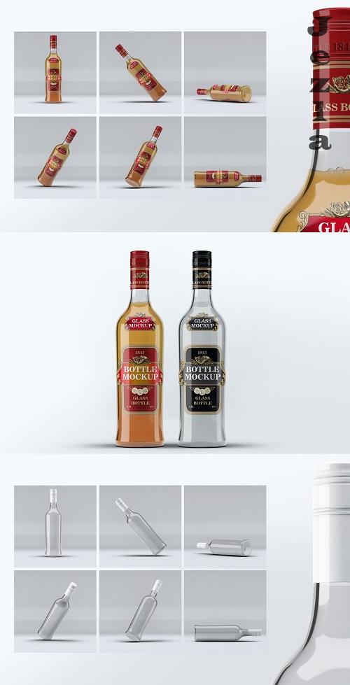 Glass Bottle Mock-Up