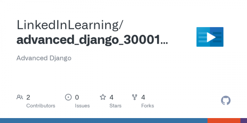 Linkedin Learning - Advanced Django