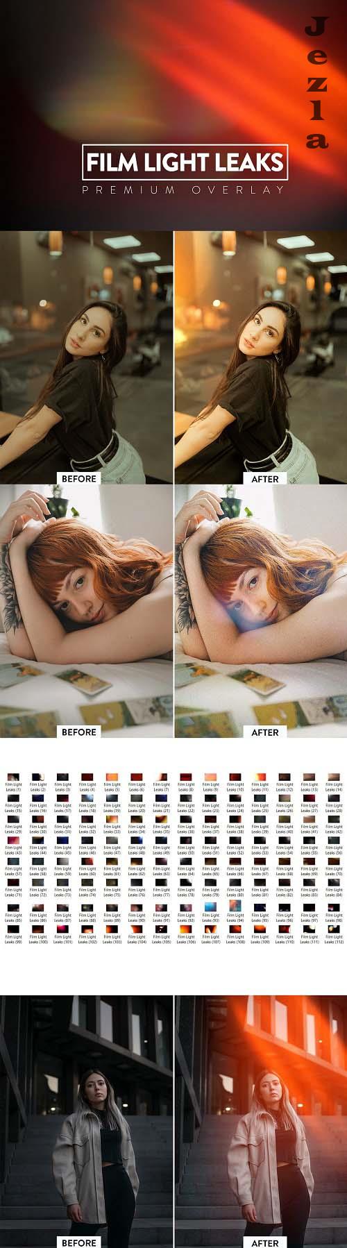 110 Film Light Leaks Overlay - 6239946