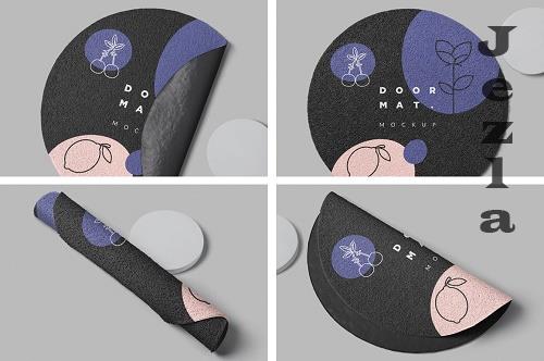Round Floor Mat Mockups - 6906781 Round Floor Mat Mockups - 6906781