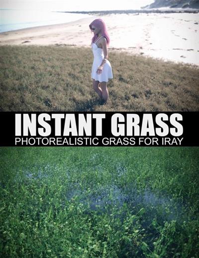INSTANT GRASS   PHOTOREALISTIC GRASS FOR IRAY