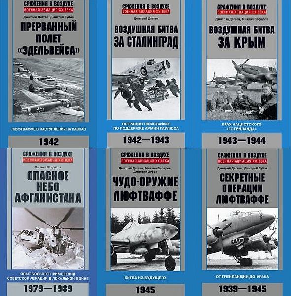 Военная авиация XX века в 24 книгах (PDF, FB2)