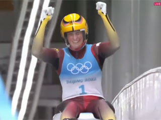 Олимпиада 2022. Немка Гейзенбергер – трёхкратная олимпийская чемпионка по санному спорту (+Видео)