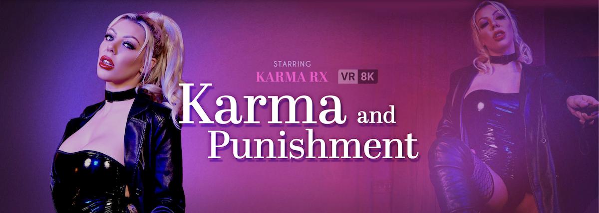 [VRBangers.com] Karma Rx (Karma and Punishment / 04.02.2022) [2022 г., Blowjob, Blonde, Big Tits, Cowgirl, Cum In Mouth, Doggy Style, Kinky, Missionary, Leather, POV, Reverse Cowgirl, Tattoos, VR, 8K, 3840p]