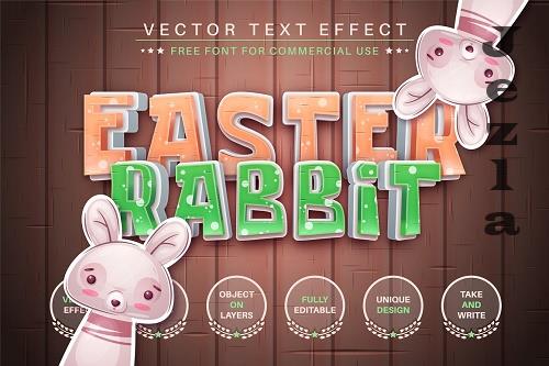 Happy Easter - Editable Text Effect - 6971148