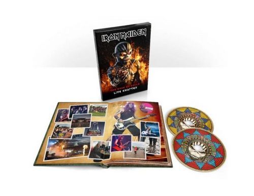 Iron Maiden - The Book of Souls: Live Chapter (2017, Limited deluxe 2CD book edition, Lossless)