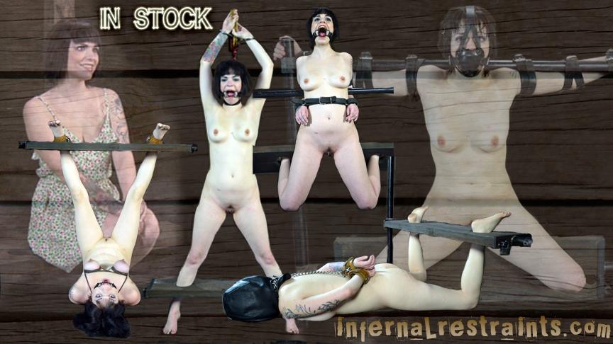 [InfernalRestraints.com] Madisin - In Stock (2012-11-16) [2012 г., BDSM, Bondage, Vibro, Anal Plug, 720p]