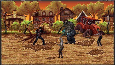 Udemy - Create 2D Beat Em Zombie Up Game In Unity And C#