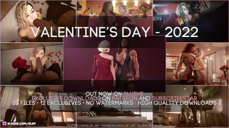 SloP - Valentine's Day - 2022 3D Porn Comic