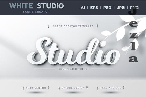 White Product Backdrop - Scene - 6983302
