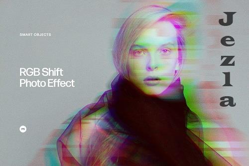 RGB Shift Photo Effect - 6974337