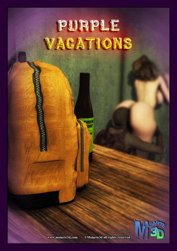 Moiarte - Purple Vacations 01 3D Porn Comic