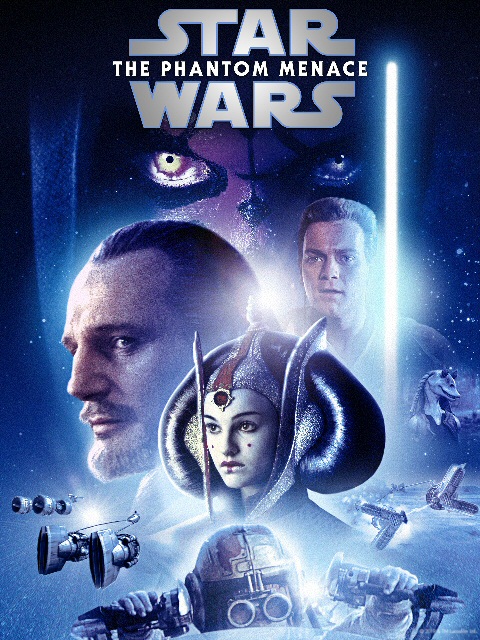 Gwiezdne Wojny: Część I - Mroczne Widmo /  Star Wars: Episode I - The Phantom Menace (1999) PL.BRRip.XviD-NINE /  Lektor PL