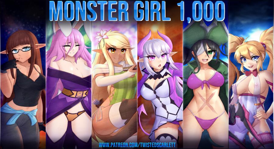 Monster Girl 1,000 v9.6.1 by TwistedScarlett
