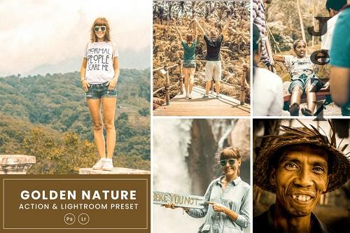 Golden Nature Action & Lightrom Presets