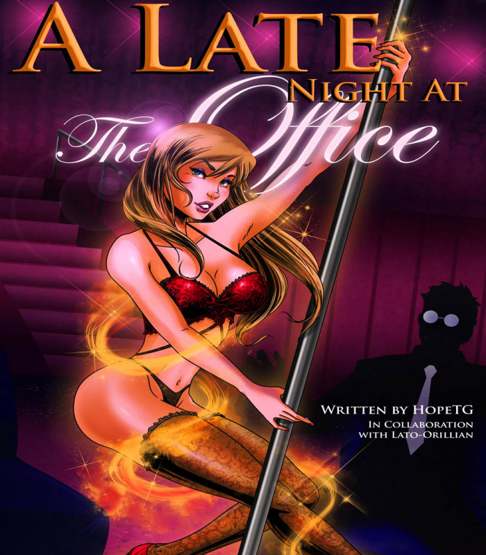HopeTG - A Late Night at the Office Porn Comics