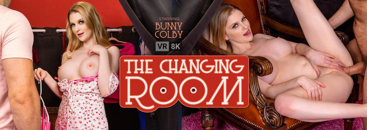 [VRBangers.com] Bunny Colby (The Changing Room / 12.11.2021) [2021 г., Big Ass, Big Tits, Blonde, Blow Job, Cowgirl, Hardcore, High Heels, Masturbation, POV, Reverse Cowgirl, Teen, Trimmed Pussy, VR, 4K, 1920p] [Oculus Rift / Vive]