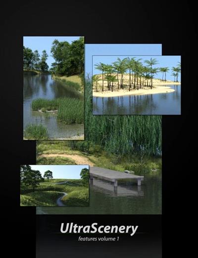 ULTRASCENERY   LANDSCAPE FEATURES VOLUME 1