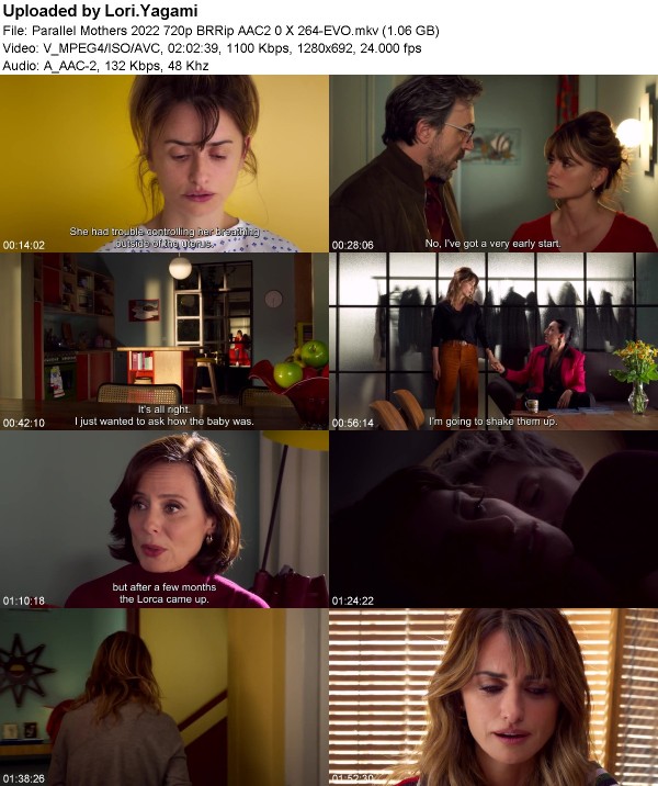 Parallel Mothers (2022) 720p BRRip AAC2 0 X 264-EVO