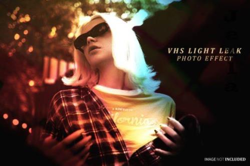 Vhs Light Leak Photo Effect Vhs Light Leak Photo Effect