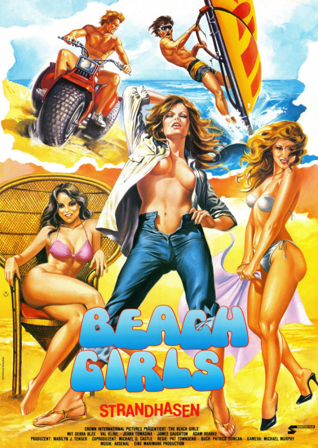 Beach Girls /   (Bud Townsend, Marimark Production) [1982 ., Erotic, comedy, BDRemux, 1080p] (Debra Blee, Val Kline, Jeana Tomasina, James Daughton, Adam Roarke, Beans Morocco, Fern Fitzgerald, Tessa Richarde) rus